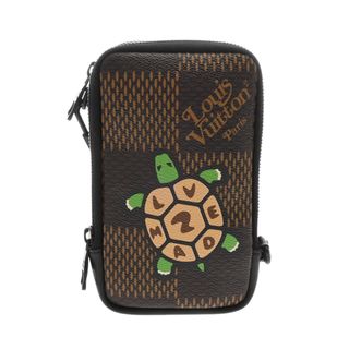 ルイヴィトン(LOUIS VUITTON)の中古 ルイ ヴィトン LOUIS VUITTON N40377 RFID(ICチップ) メンズ ショルダーバッグ ダミエジャイアント ブラウン ダミエキャンバス(ショルダーバッグ)