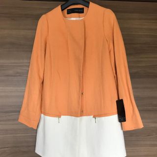 ザラ(ZARA)の新品タグ付き☆ZARAスプリングコート(スプリングコート)