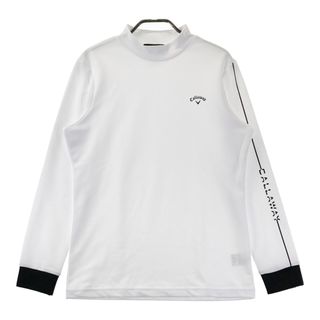 サイズ：LL CALLAWAY キャロウェイ  ハイネック 長袖Tシャツ  ホワイト系 [240101488483] ゴルフウェア レディース ストスト(ウエア)
