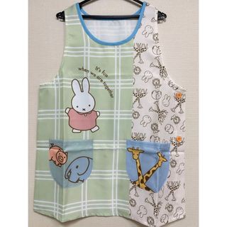 新品未使用　ミッフィー　保育士エプロン(日用品/生活雑貨)