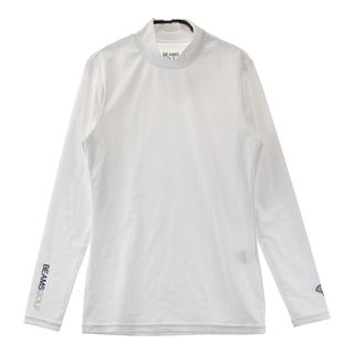 サイズ：M BEAMS GOLF ビームスゴルフ  ハイネック 長袖Tシャツ  ホワイト系 [240101491250] ゴルフウェア レディース ストスト(ウエア)