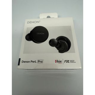デノン(DENON)の【新品未開封】Denon PerL Pro AH-C15PL ブラック(ヘッドフォン/イヤフォン)