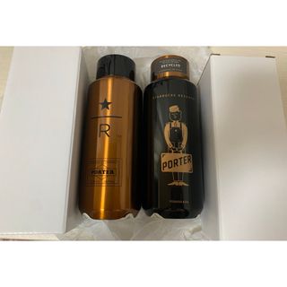 スターバックスコーヒー(Starbucks Coffee)のスターバックス　リザーブ PORTER  ステンレスボトル　355mlセット(タンブラー)