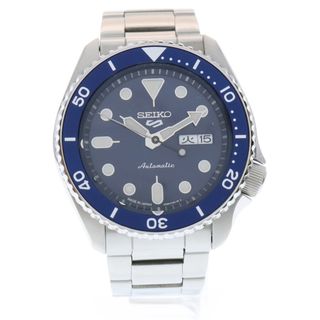 セイコー(SEIKO)のSEIKO セイコー 5SPORTS SKX Sports Style ファイブスポーツ メカニカル 自動巻き メタルバンド アナログ腕時計 シルバー SBSA001(腕時計(アナログ))