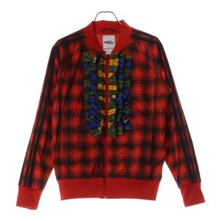 adidas Originals アディダスオリジナルス ×JEREMY SCOTT JS RUFFLE PLAID TT ジェレミースコット チェック柄 トラックジャージ ジャケット(その他)