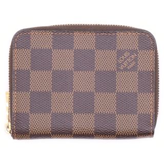 ルイヴィトン(LOUIS VUITTON)のLOUIS VUITTON ルイヴィトン ダミエ ジッピー コインパース コインケース ブラウン N63070(コインケース/小銭入れ)