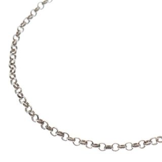 クロムハーツ(Chrome Hearts)のCHROME HEARTS クロムハーツ NECKCHAIN R18 ロールチェーンネックレス 18inch シルバー BCA083(ネックレス)