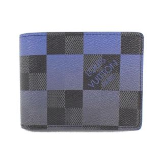 ルイヴィトン(LOUIS VUITTON)のルイヴィトン ダミエ グラフィット ジャイアント ポルトフォイユ ミュルティプル N40414 札入れ(折り財布)