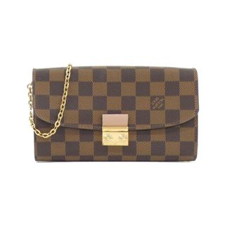 ルイヴィトン(LOUIS VUITTON)のルイヴィトン ダミエ ポルトフォイユ クロワゼット N61273 チェーンウォレット(財布)
