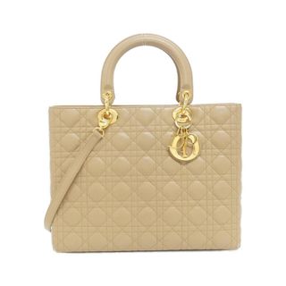 クリスチャンディオール(Christian Dior)の【ヴィンテージ】クリスチャンディオール レディ ディオール ラージ CAL44560 バッグ(ハンドバッグ)