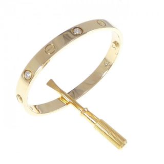 カルティエ(Cartier)のカルティエ ラブブレスレット ハーフダイヤ 6P(ブレスレット/バングル)
