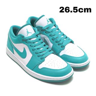 ジョーダン(Jordan Brand（NIKE）)のナイキ ウィメンズ エアジョーダン1 ロー "ターコイズ" 新品　26.5cm(スニーカー)