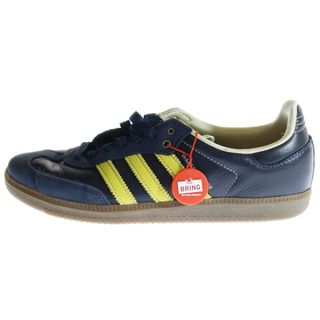 アディダス(adidas)のadidas アディダス ×Wales Bonner Samba Collegiate Navy S42595 ウェールズボナー サンバ レザー ローカットスニーカー US8.5/26.5cm(スニーカー)
