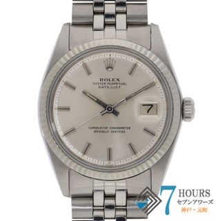 ロレックス(ROLEX)の【128845】ROLEX ロレックス 1601 デイトジャスト 36 シルバーダイヤル 27番 WG/SS 自動巻き 当店オリジナルボックス 腕時計 時計 WATCH メンズ 男性 男 紳士【中古】(腕時計(アナログ))
