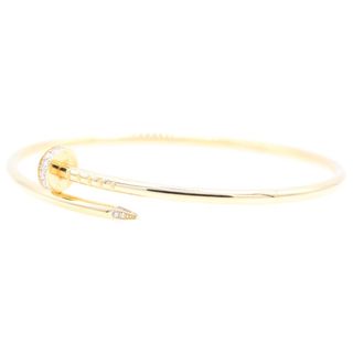カルティエ(Cartier)のCartier カルティエ ジュスト アン クル ダイヤ ブレスレット Au750 K18 YG イエローゴールド ジュエリー(ブレスレット/バングル)