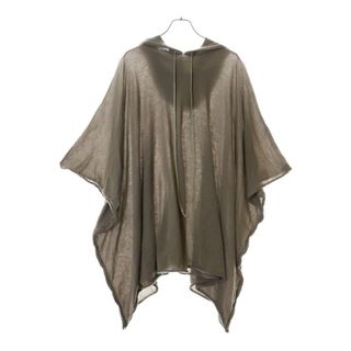 リックオウエンス(Rick Owens)のRick Owens リックオウエンス 20AW カシミヤ ドローコード ポンチョ ブラウン(その他)