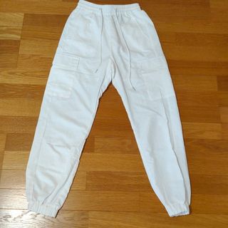 【新品】ジョガーパンツ(ホワイト)