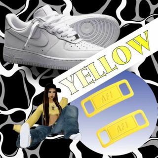 スニーカー　デュブレ　イエロー　AF1 黄色　ナイキ　アクセサリー
