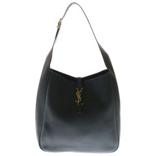 サンローラン(SAINT LAURENT)のSAINT LAURENT PARIS サンローランパリ LE 5A7 ショルダーバッグ ブラック ゴールド金具 カーフスキンレザー(ショルダーバッグ)