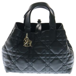 クリスチャンディオール(Christian Dior)のChristian Dior クリスチャンディオール トゥジュール ミディアム ハンドバッグ カーフレザー ブラック ポーチ付き M2821OSHJ(ハンドバッグ)