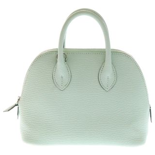 エルメス(HERMES)のHERMES エルメス ボリード1923 ミニ ペパーミント シェーブル シルバー金具 K刻印 2WAY ショルダーバッグ ハンドバッグ(ショルダーバッグ)