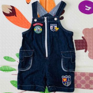 ミキハウス　オーバーオール　80