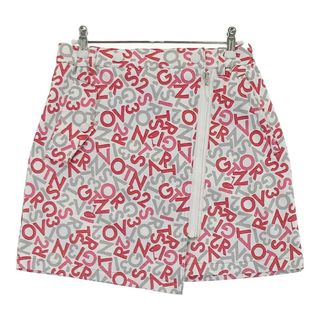 サイズ：1 23区GOLF ニジュウサンクゴルフ  ラップスカート ロゴ柄 レッド系 [240101495354] ゴルフウェア レディース ストスト(ウエア)