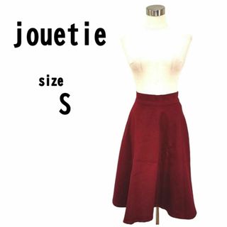 【S】jouetie ジュエティ レディース フレア スカート 春秋向け(ひざ丈スカート)