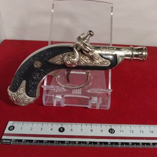 ライター　マスケット銃型シルバーライター(タバコグッズ)