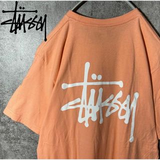 ステューシー(STUSSY)の[大人気] ステューシー　Tシャツ　レアカラー　ストックロゴ　ど定番　存在感◎(Tシャツ/カットソー(七分/長袖))