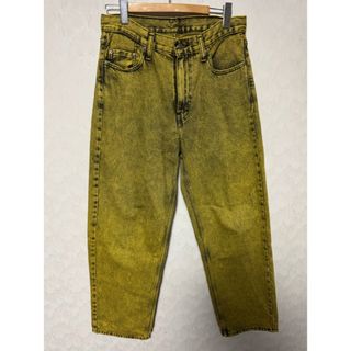 LEVI’S リーバイス ジーズン デニム イエロー 578 バギー ZIP不良