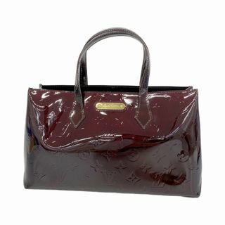 ルイヴィトン(LOUIS VUITTON)の【5gd5402-b-h】ルイヴィトン ハンドバッグ ヴェルニ ウィルシャーPM M93641 アマラント【中古】レディース(ハンドバッグ)
