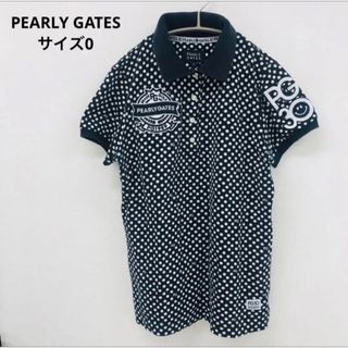 パーリーゲイツ レディース ゴルフウェア 半袖ポロシャツ　ノ69