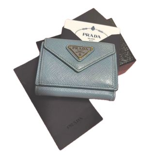 プラダ(PRADA)のPRADA プラダ サフィアーノ 三つ折り財布(折り財布)