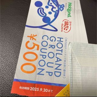 銀だこ　株主優待券　7000円　ホットランド(フード/ドリンク券)