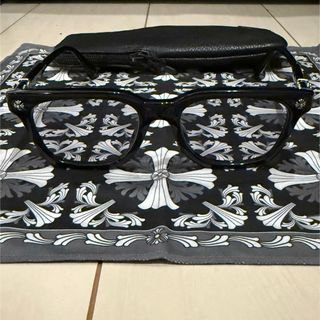クロムハーツ(Chrome Hearts)のchrome hearts クロムハーツ　cox ucker メガネ　シルバー(サングラス/メガネ)