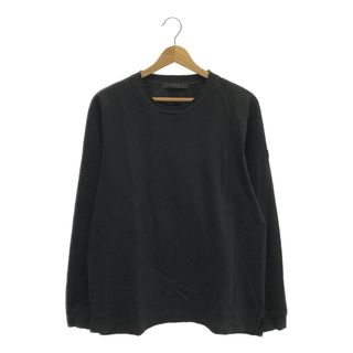 タトラス(TATRAS)のTATRAS タトラス OSMO オスモ 袖ロゴ ロンT 長袖Tシャツ L/S Tee メンズ MTAT24A8273-M ブラック 日本製 代理店記載(Tシャツ/カットソー(半袖/袖なし))