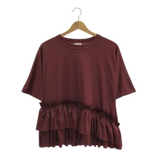 Rhodolirion ロドリリオン サイズ０ Swallow Frill Tiered Top タグ付 トップス 半袖 フリル レディース 女性