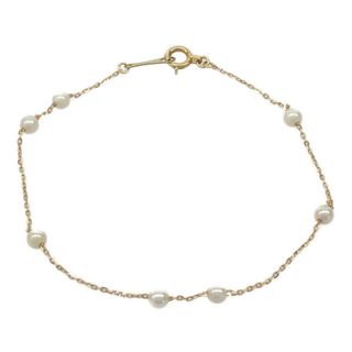 エテ(ete)のete bijoux エテビジュー クラフト パール ブレスレット アクセサリー バングル K18 ゴールド レディース 女性(ブレスレット/バングル)