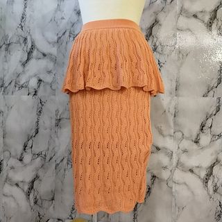 ロペピクニック(Rope' Picnic)のSG312T/ロペピクニック/タイトスカート/Sサイズ相当/ニット/レディース(ひざ丈スカート)