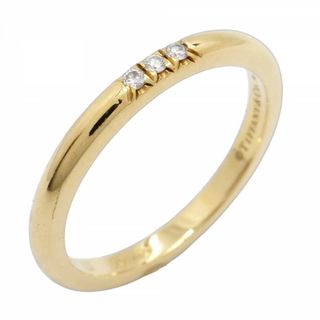 ティファニー(Tiffany & Co.)の【5jgb0416】ティファニー リング フォーエバーウェディング 3PD K18YG イエローゴールド ダイヤモンド 9号【中古】レディース(リング(指輪))