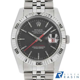 ロレックス(ROLEX)のロレックス ターノグラフ 116264 ブラック 5列 ジュビリーブレス Z番 メンズ 中古 腕時計(腕時計(アナログ))