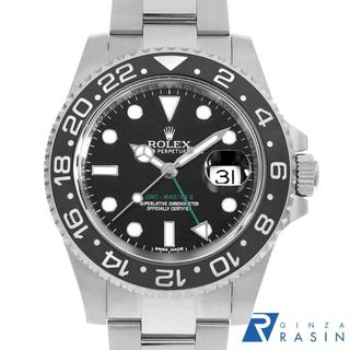 ロレックス(ROLEX)のロレックス GMTマスターII 116710LN ブラック ランダム番 メンズ 中古 腕時計(腕時計(アナログ))