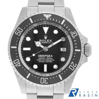 ロレックス(ROLEX)のロレックス ディープシー 136660 ブラック ランダム番 メンズ 中古 腕時計(腕時計(アナログ))