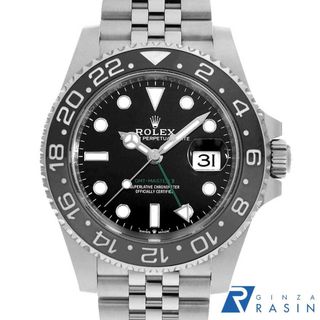 ロレックス(ROLEX)のロレックス GMTマスターII 126710GRNR ブラック 5列 ジュビリーブレス ランダム番 メンズ 中古 腕時計(腕時計(アナログ))