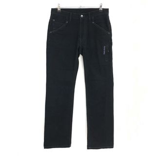 パーリーゲイツ(PEARLY GATES)のパーリーゲイツ パンツ 黒 ステッチグレー ストレッチ メンズ 4(M) ゴルフウェア PEARLY GATES(ウエア)