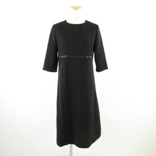 アザー(other)のコカ Coca セレモニーフレアワンピース 七分袖 ひざ丈 黒 M(礼服/喪服)