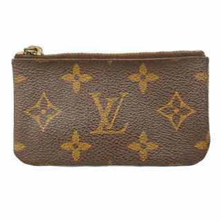 ルイヴィトン(LOUIS VUITTON)の【5ge5600-h】ルイヴィトン コインケース モノグラム ポシェットクレ M62650 ブラウン【中古】レディース(コインケース)