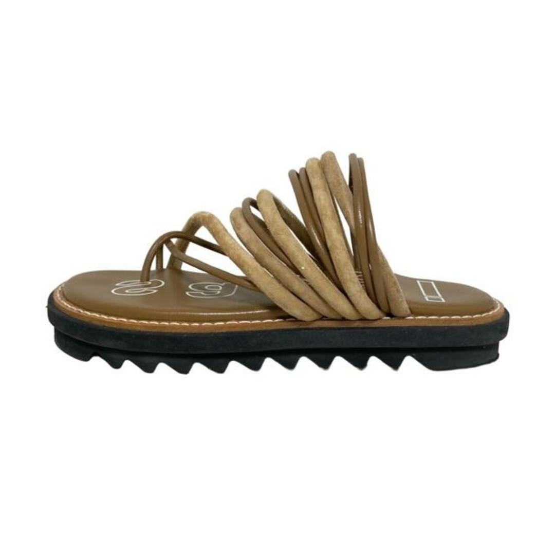 sacai サカイ サンダル 黒 EU37(23.5cm位) 0357925E0133 sacai - Sacai(サカイ) サンダル 37 レディース - ベージュ