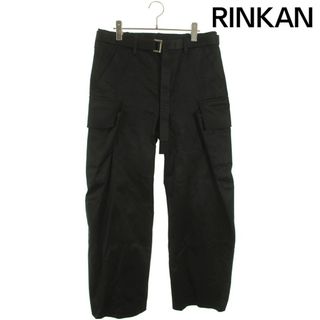 サカイ(sacai)のサカイ  25SS  Cotton Chino Pants 25-03768M ベルト付きコットンチノロングパンツ メンズ 2(チノパン)